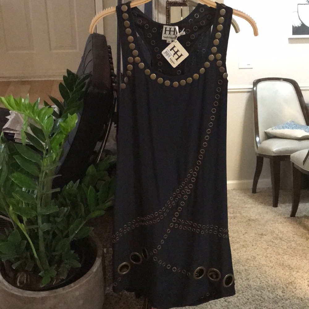 Haute Hippie Grommet Dress